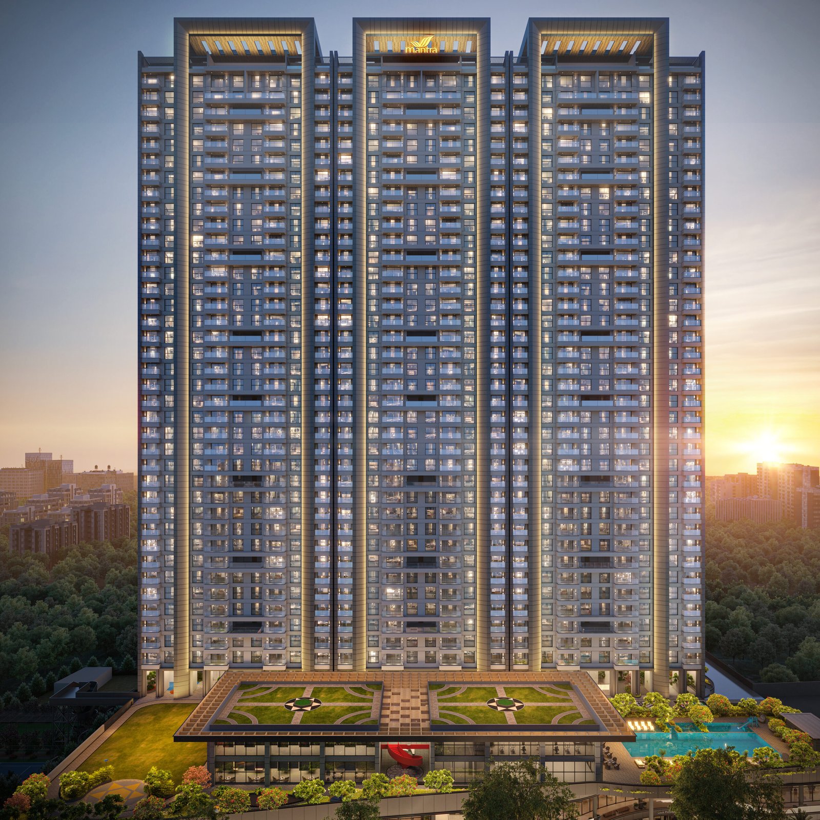 One Residences luxury residential project in Magarpatta Pune