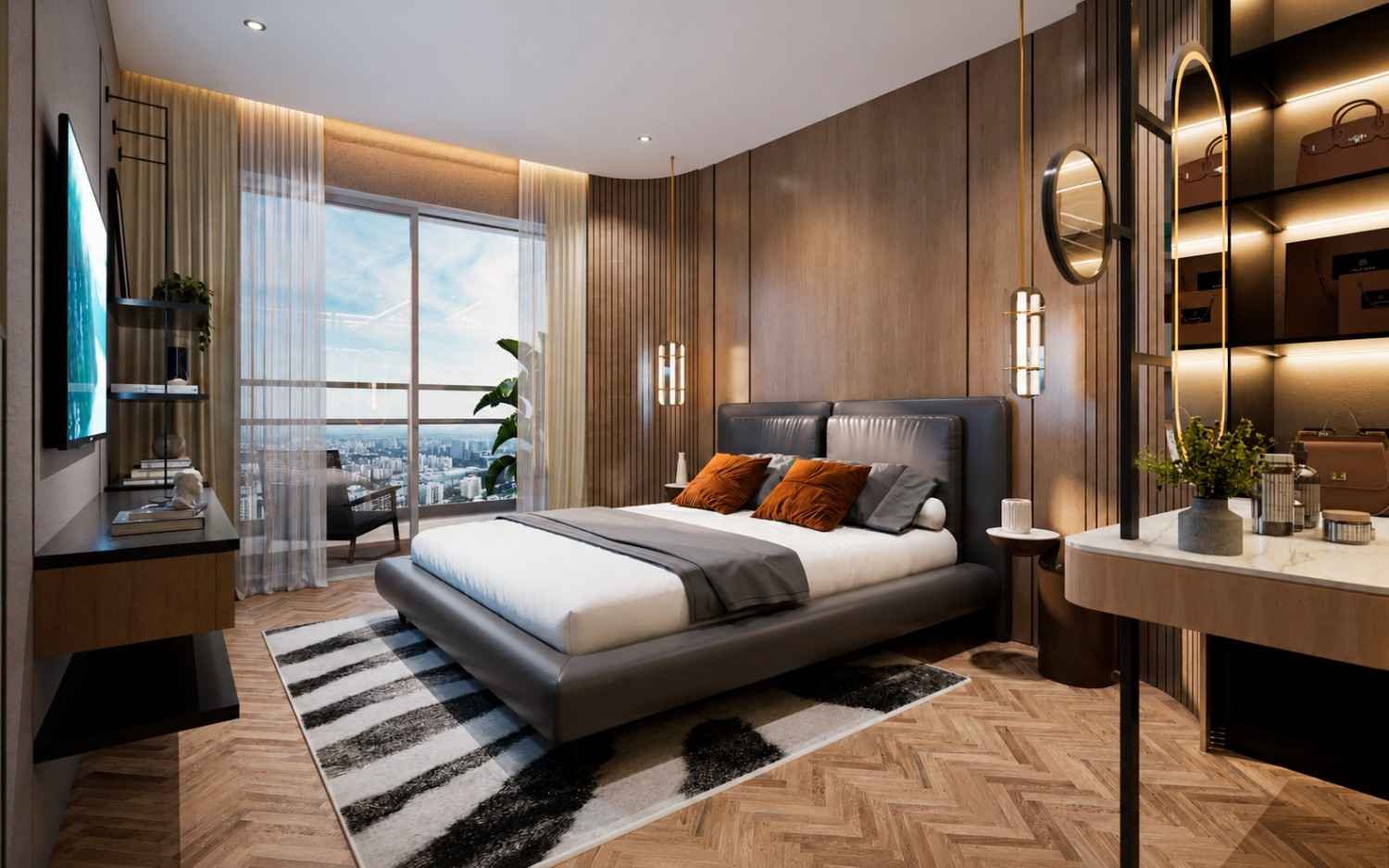 One Residences premium bedroom