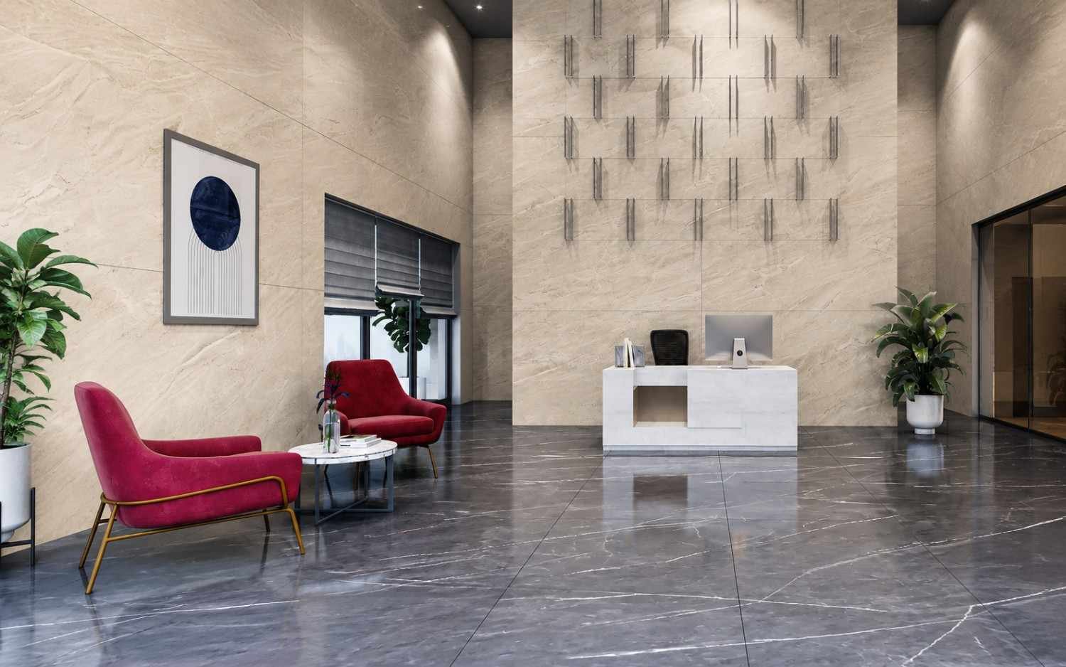 One Residences grand lobby