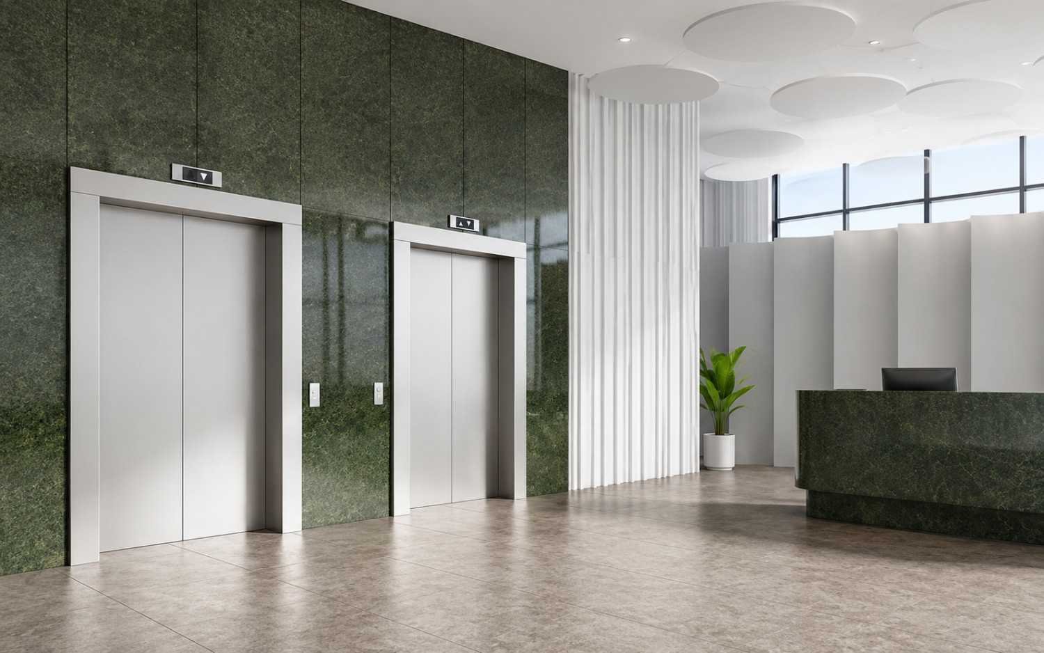 One Residences premium lift lobby