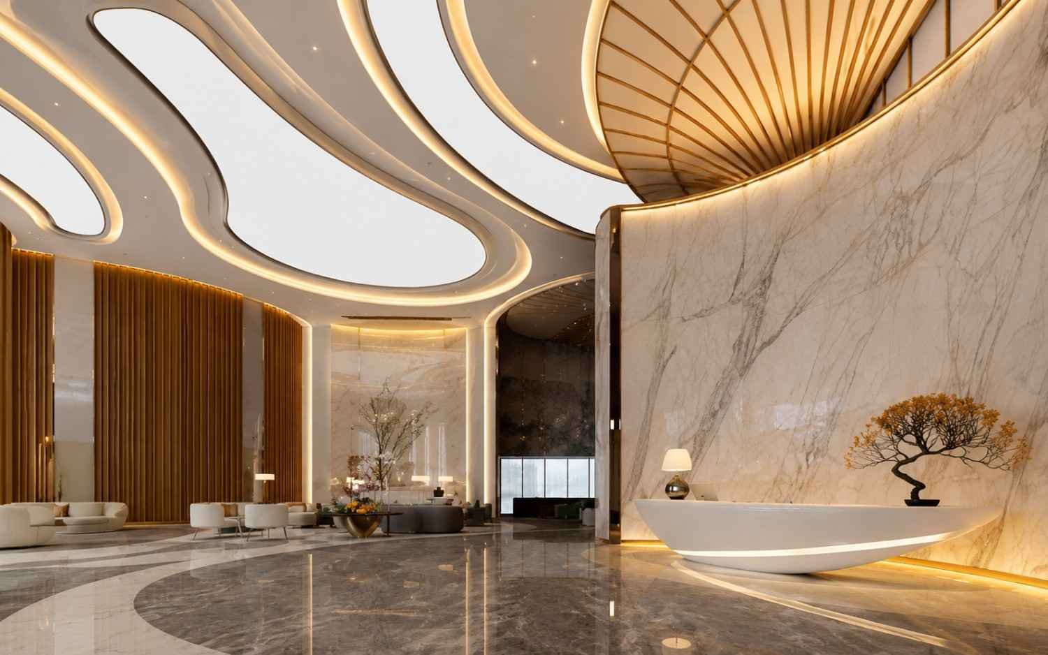 One Residences signature common spaces